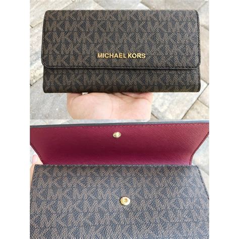 michael kors bag and wallet set|michael kors oversized wallet.